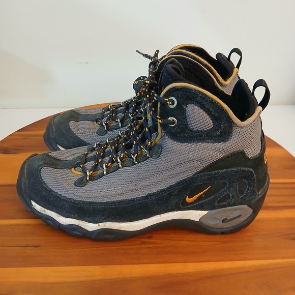 Nike ACG Other - Vintage Nike ACG Hiking Boots Men 7.5 Gray Trail Boots Waterproof‎ Outdoors Y2K
